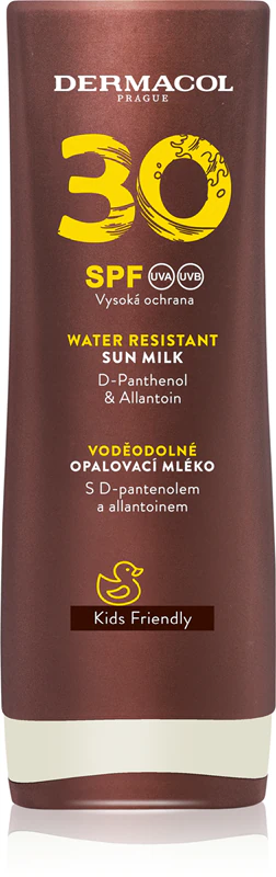 Loção protetora solar à prova d'água Dermacol Sun Water Resistant FPS 30