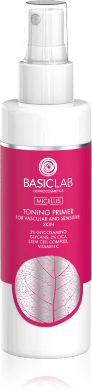 BasicLab Dermocosmetics Micellis pleťové tonikum v spreji pre citlivú a podráždenú pleť