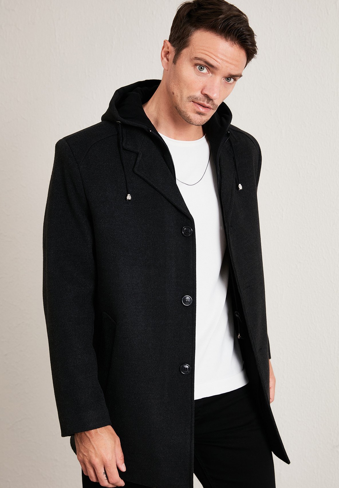 Buratti Classic jas - gerookte kleur