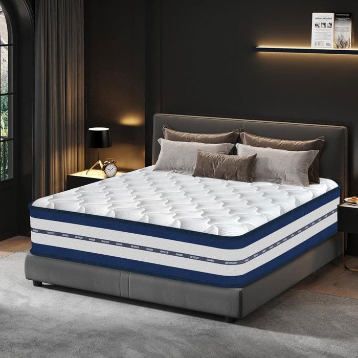 Colchón - YIDATONG - PerfectSleep - 140x200 cm - 28 cm - Firmeza - 7 zonas