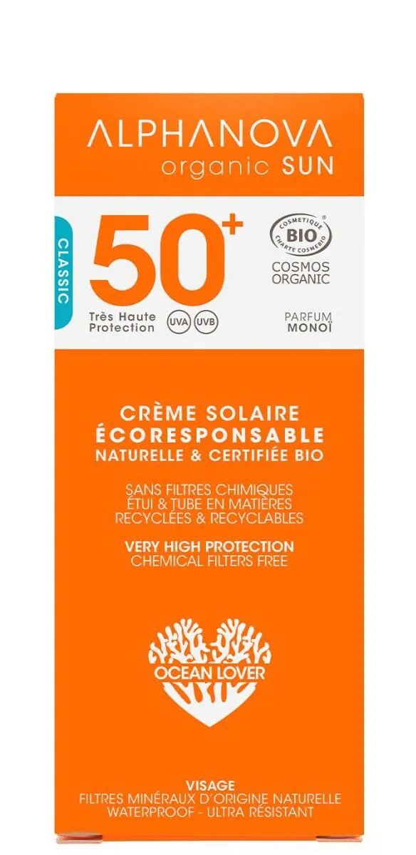 Alphanova Sun BIOKrem Przeciwdo opalania SPF 50+