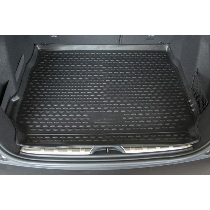 Tapis De Coffre Caoutchouc - J&J AUTOMOTIVE - Peugeot 2008 - Sur Mesure - Protection Contre Les Liquides - Noir