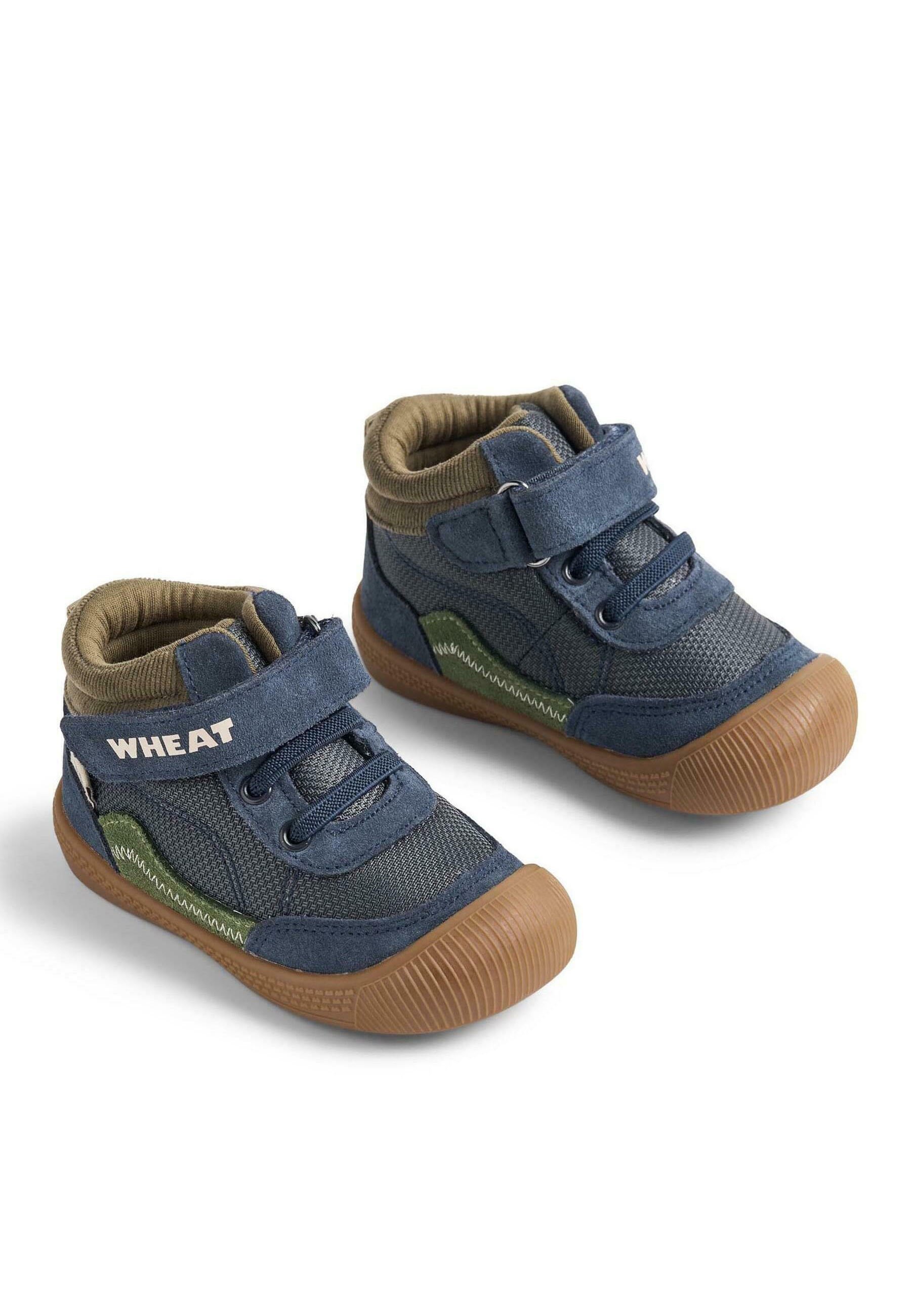 Babyschoenen van Wheat - marineblauw