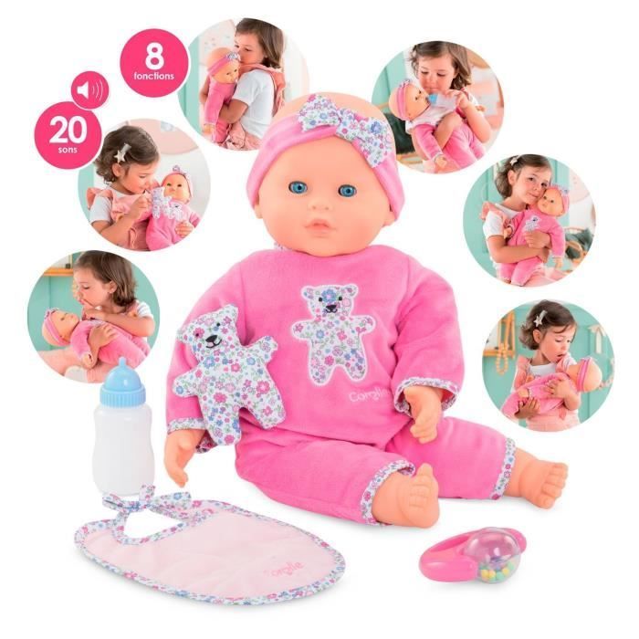 Grand poupon Lucille intéractive - COROLLE - Mon Grand Poupon - 42cm - Dès 2 ans