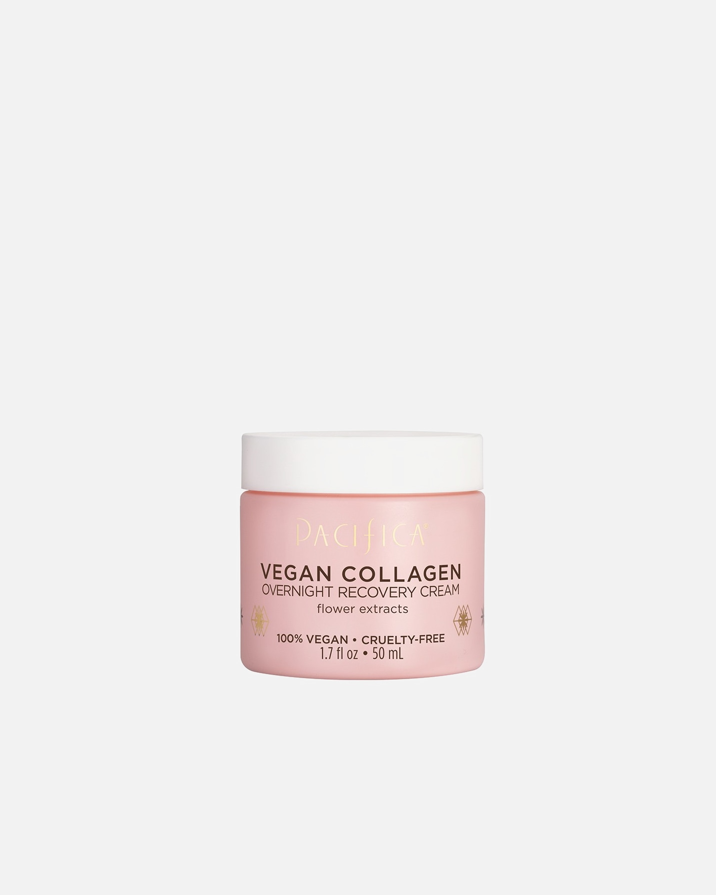 Creme de recuperação noturna com colágeno vegano Pacifica - 50 ml