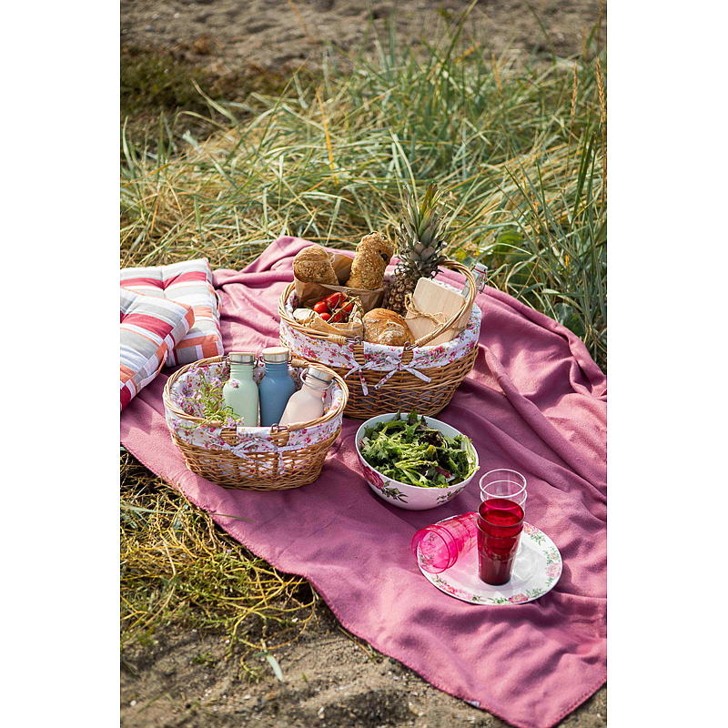 Picknickkorg oval 42x32x22 cm