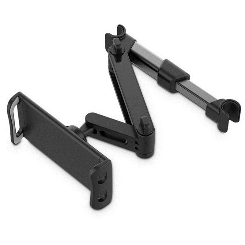 Car Rear Pillow Telescopic Phone Holder Tablet Car Stand Seat Rear Headrest Mounting Bracket for Phone Tablet 4 11 Inch Support