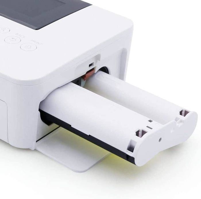 Vervangende cartridge en papier voor Canon Selphy CP1500, compatibel met Selphy CP1500 en CP1300.