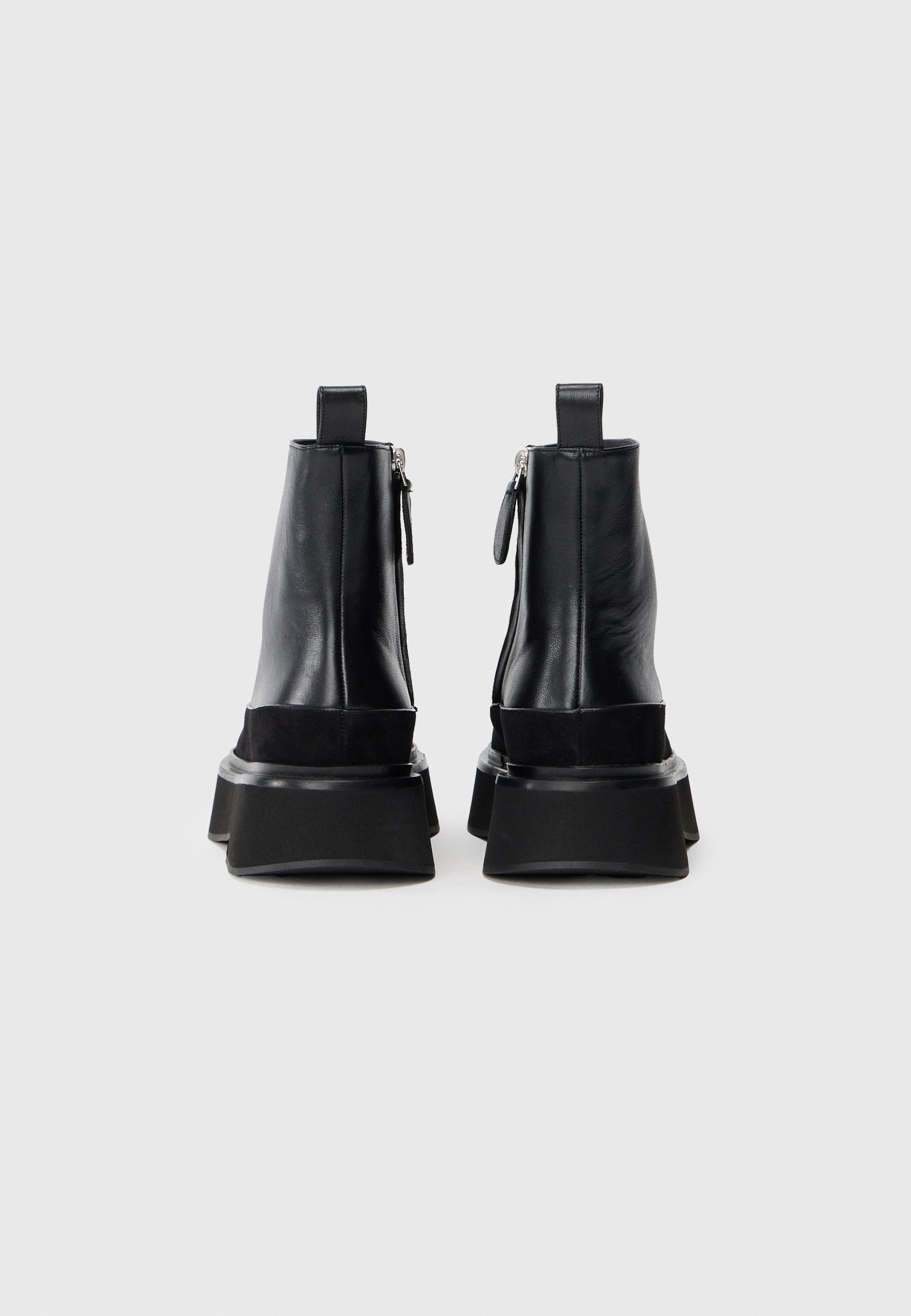 NEOUS BUNA - Botas de cano curto com plataforma - pretas