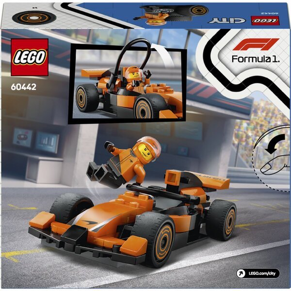 LEGO City 60442 Vozač F1 s trkaćim automobilom McLaren