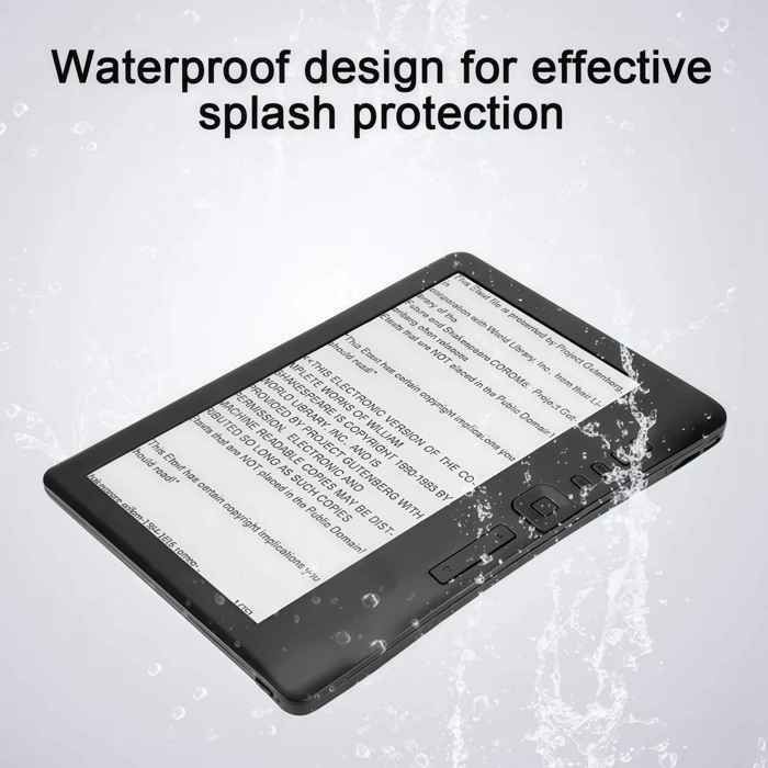 7-inch Color Screen E-reader, 8GB Storage, 512MB RAM, 2500mAh Battery, Music & Video Playback, Portable, Ideal for Reading, Black