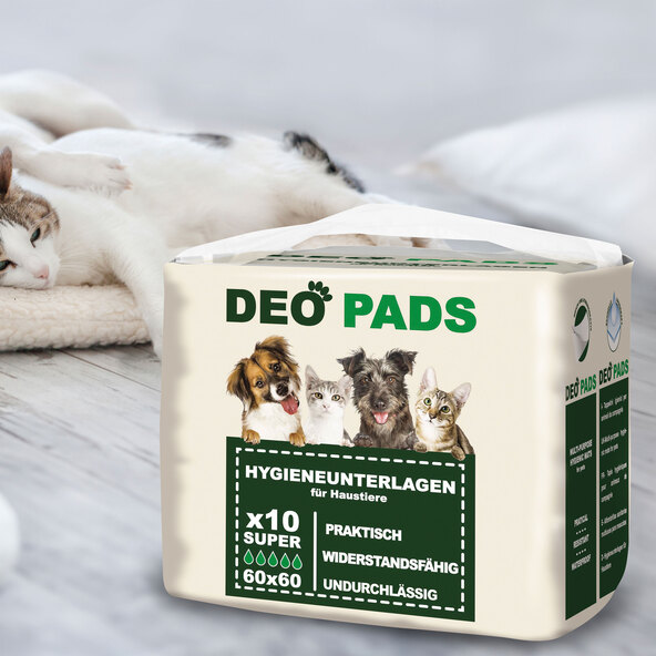 Pet hygiene pads, 120 pieces