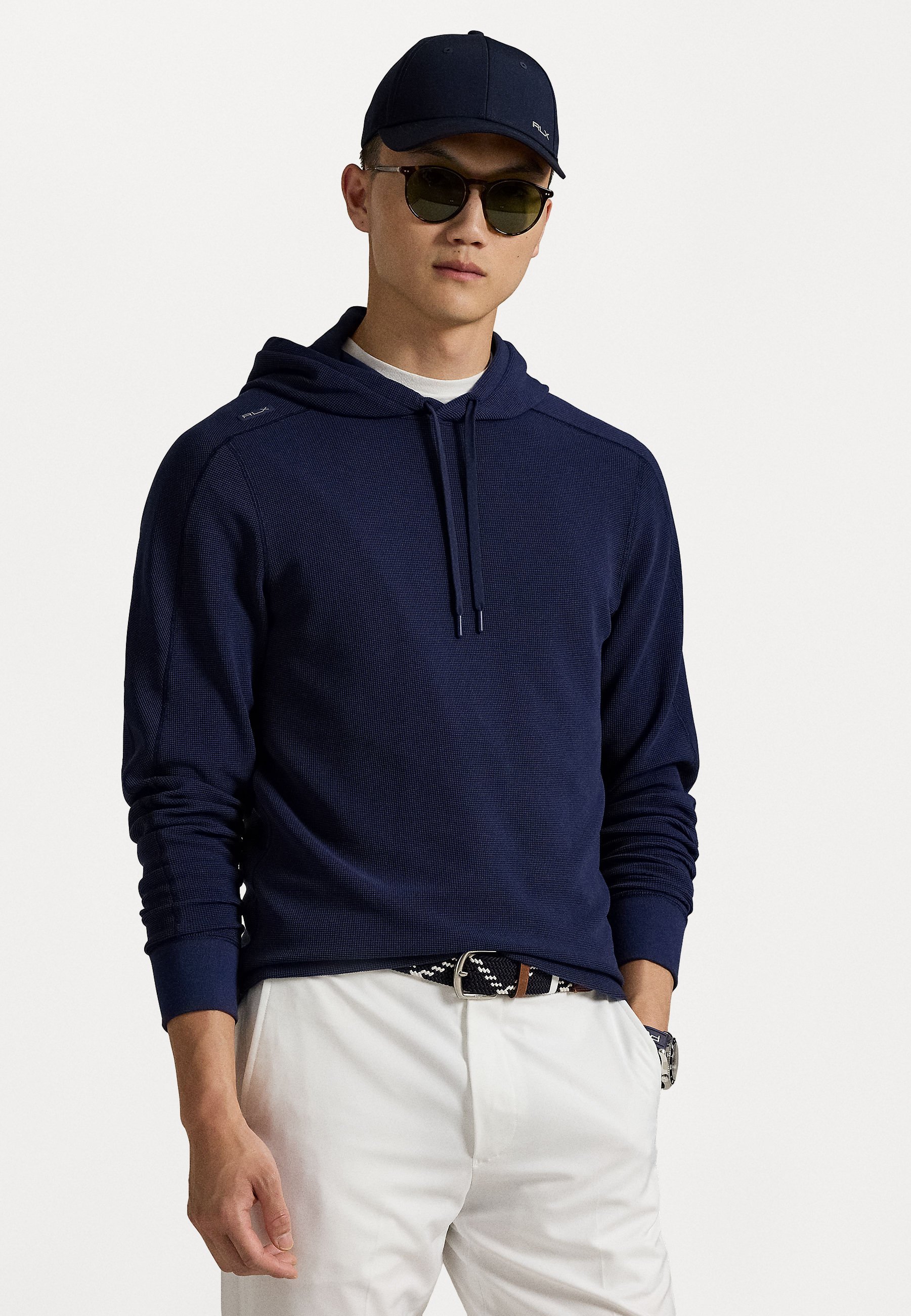 Polo Ralph Lauren Haut à manches longues - bleu marine raffiné