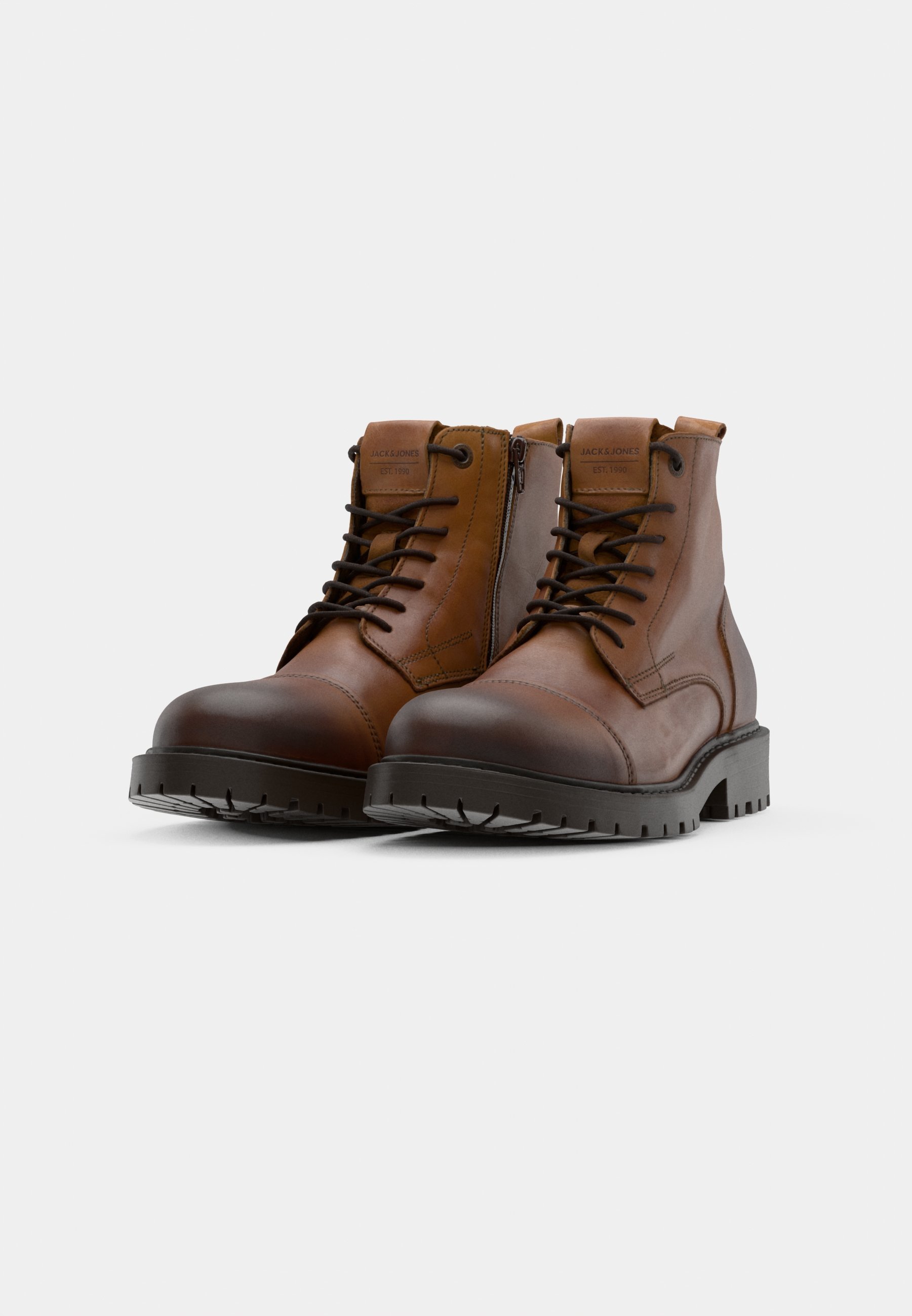 Stivaletti stringati Jack & Jones JFWTREMOR BOOT - color cognac