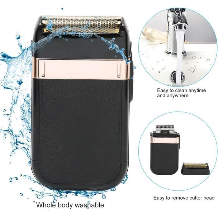 Afeitadora eléctrica profesional para hombre, afeitadora eléctrica multifuncional recargable y recortadora de barba para hombre [J387]