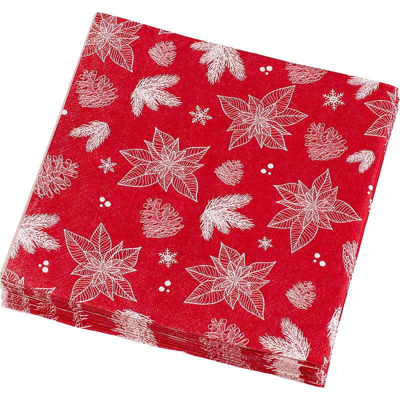 Vie Eco Servietter 20-pak 33x33 cm, julemotiv
