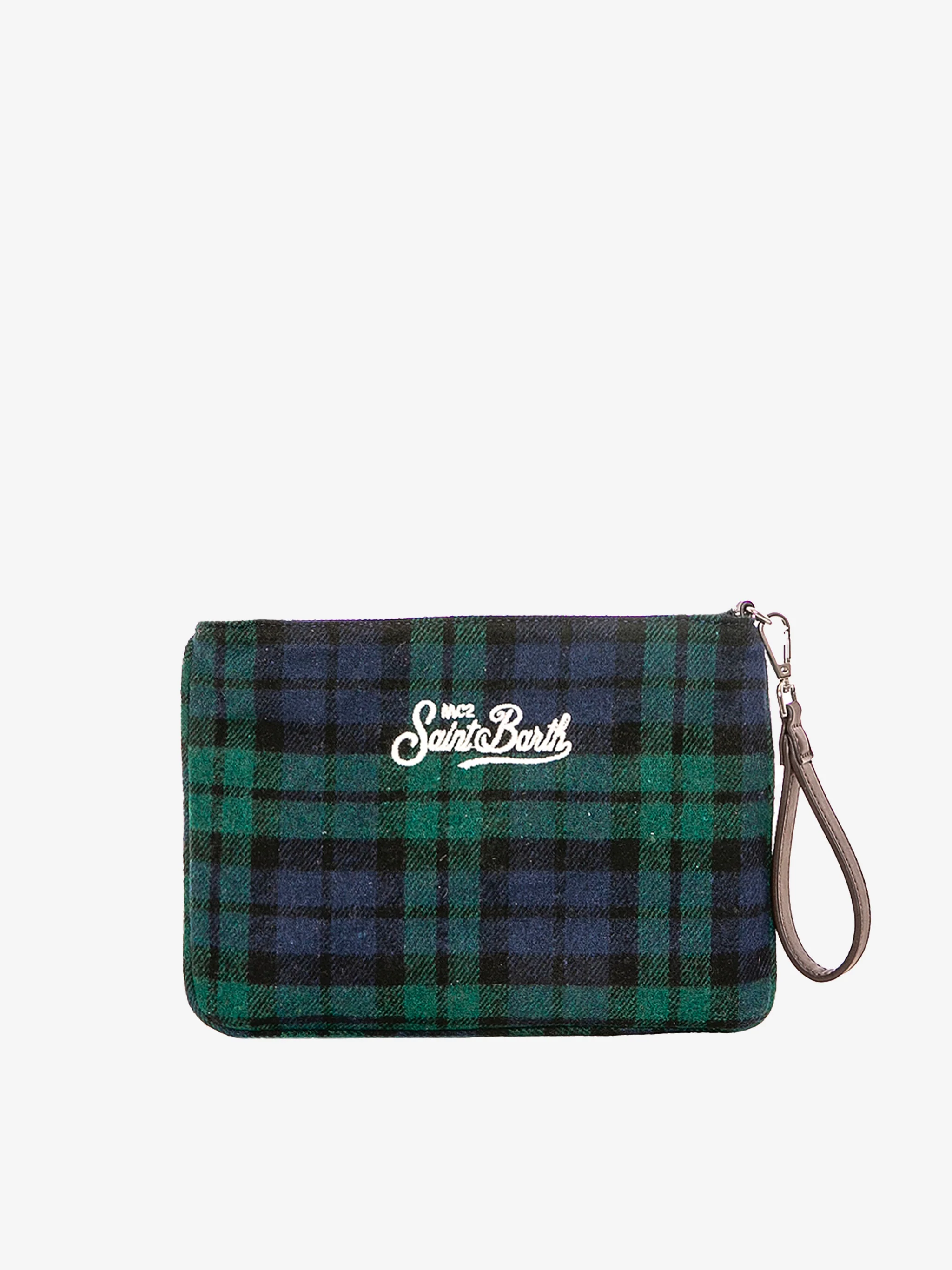 Parisienne-Schultertasche mit Schottenkaro
