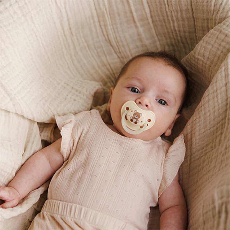 Chupetas anatômicas de silicone BabyOno Take Care smoczek