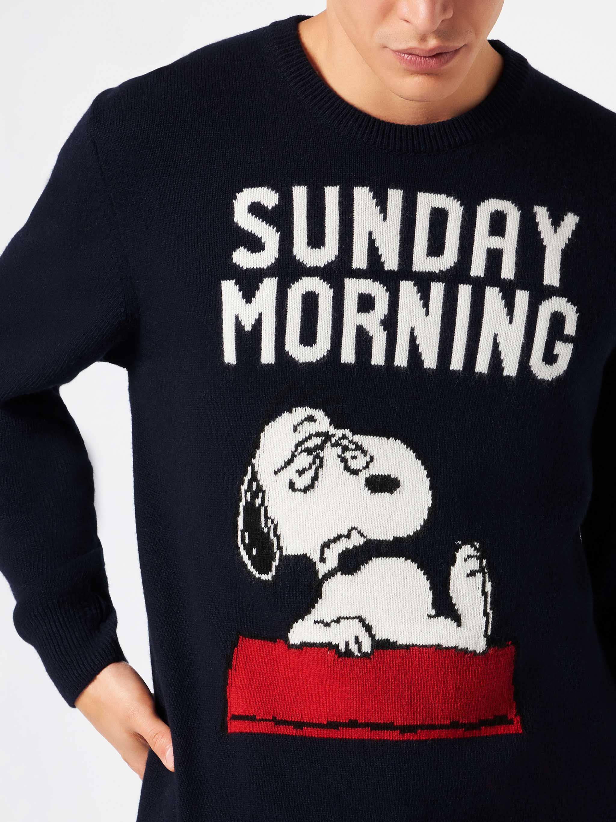 Maglione da uomo con stampa Snoopy Sunday Morning | SNOOPY - EDIZIONE