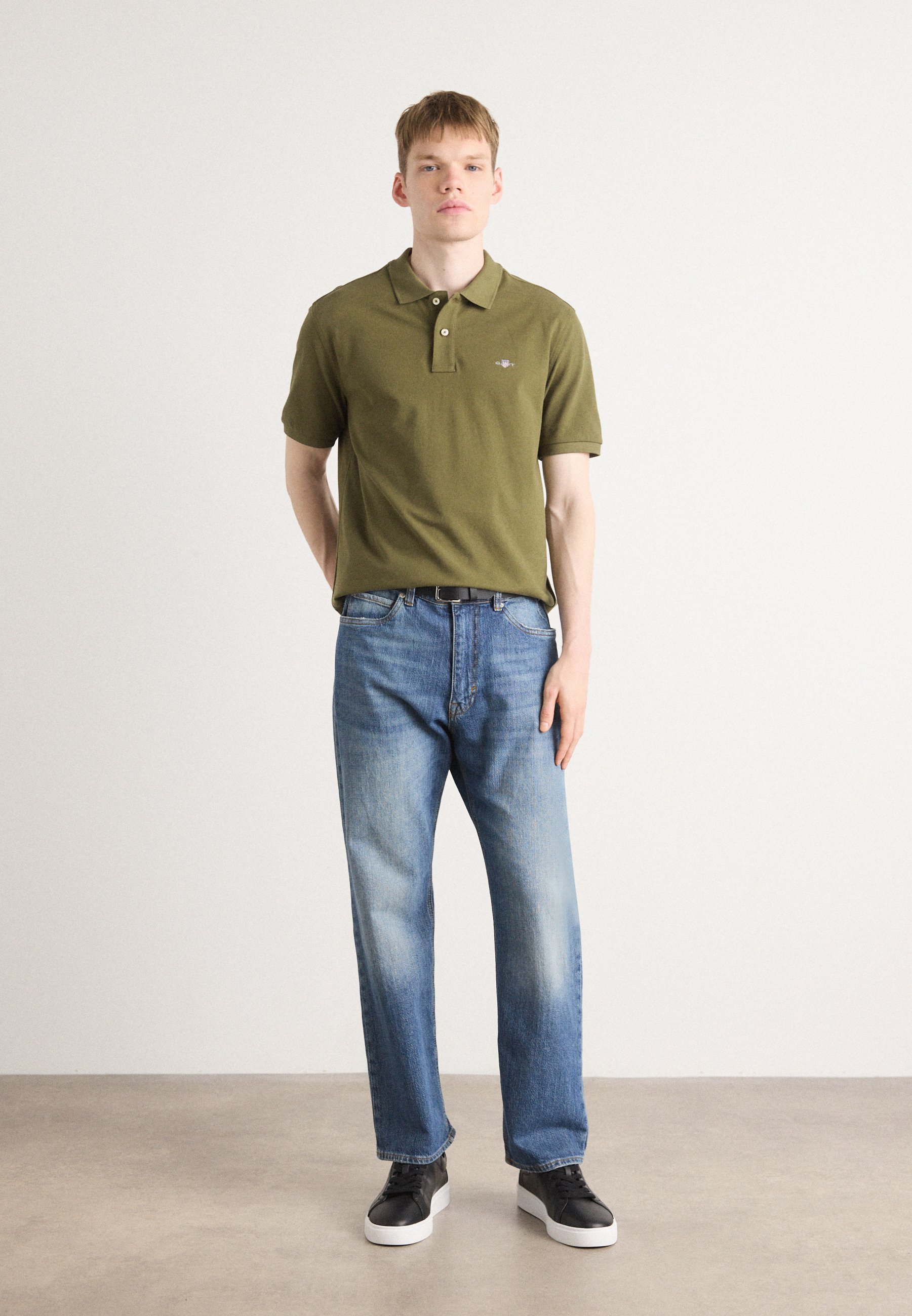 GANT ARCHIVE SHIELD - Polokošile - black