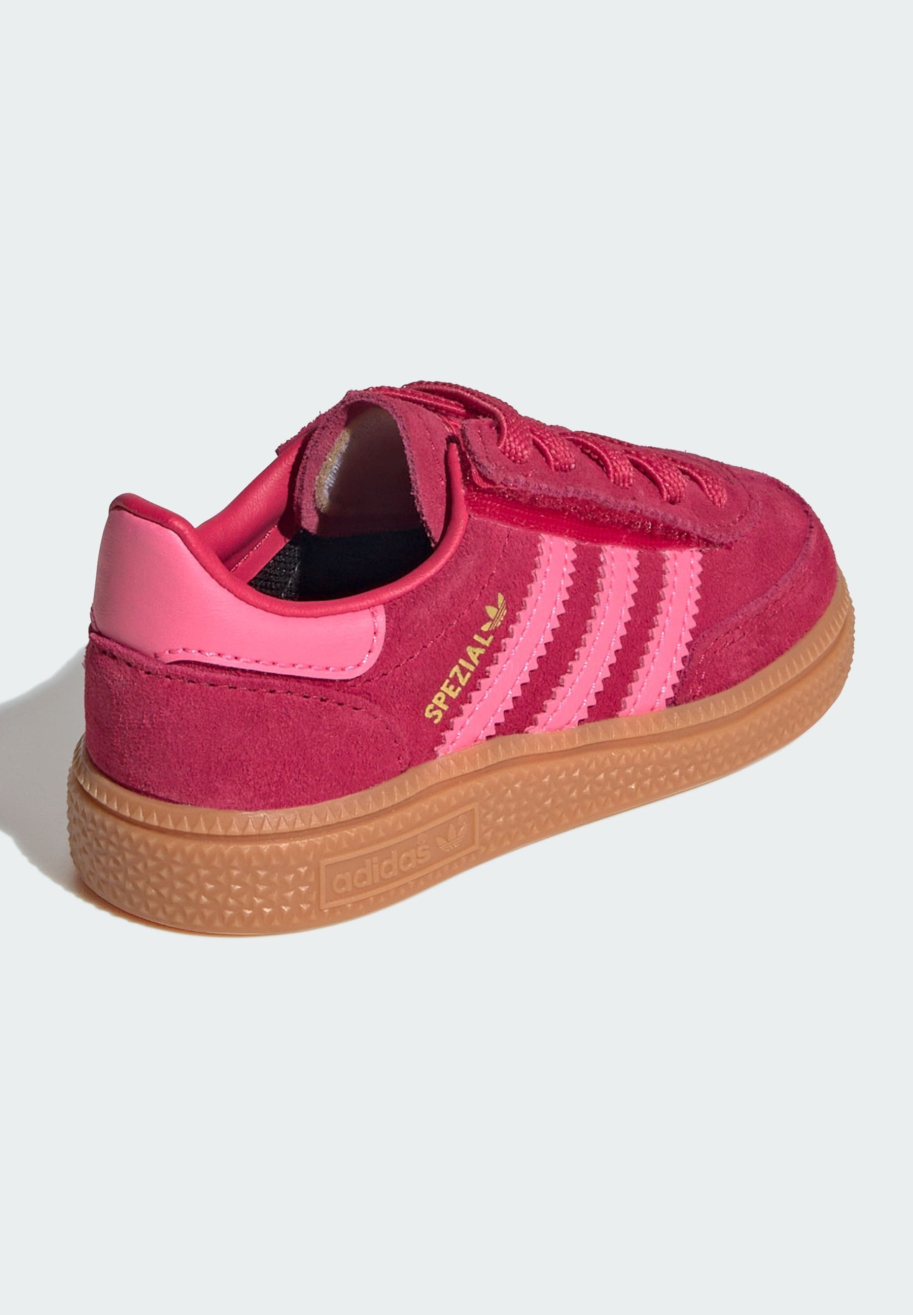 adidas Originals HANDBALL SPEZIAL UNISEX - Scarpe per neonati - rosso rubino rosa acceso gomma