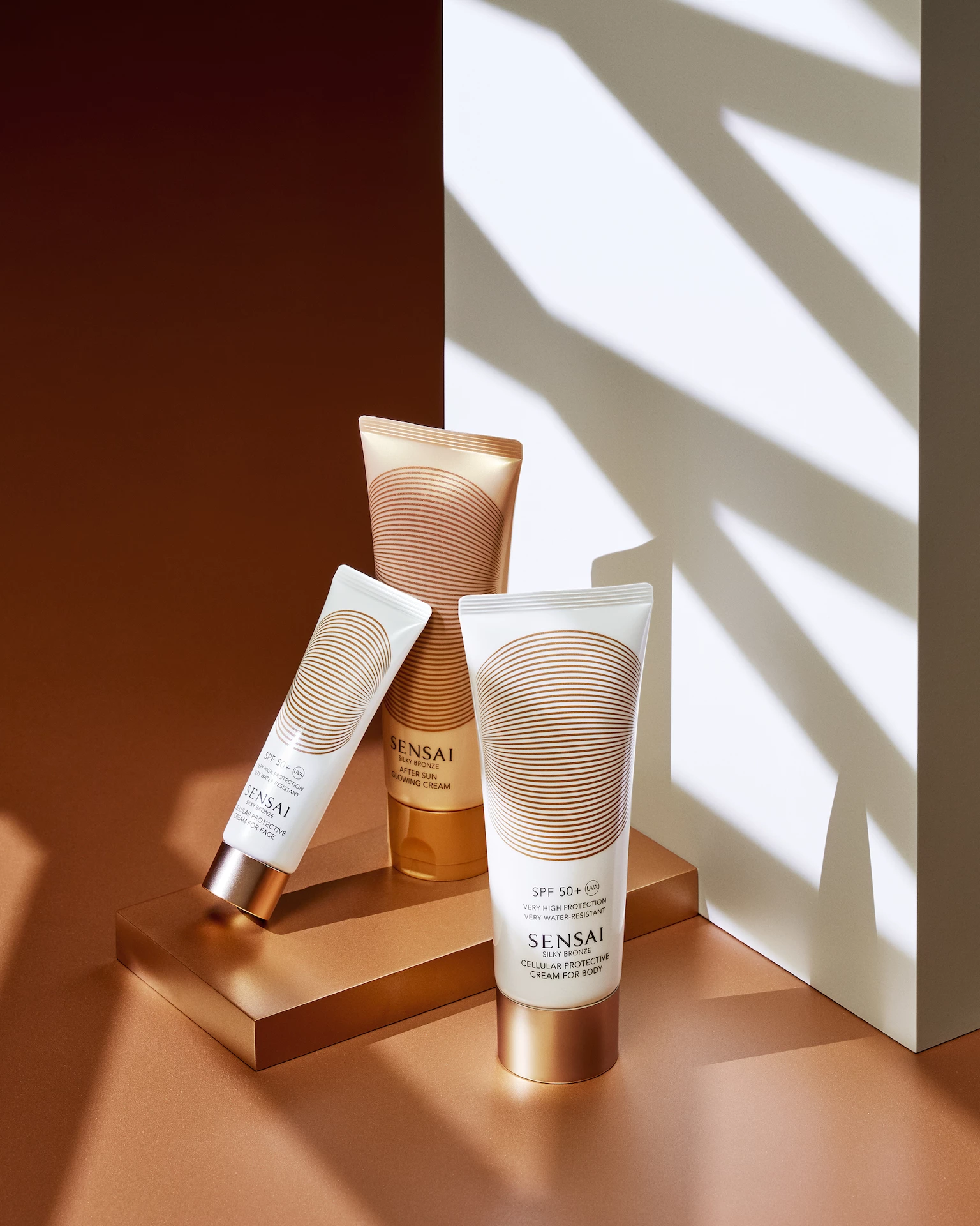 Cremă de față Silky Bronze Cellular Protective SPF50+ 50 ml - SENSAI