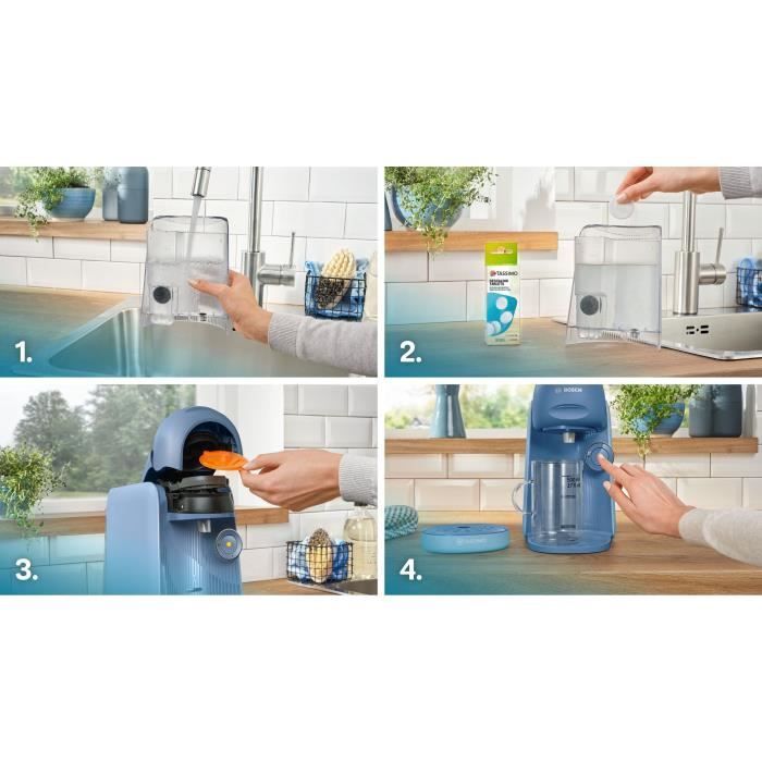 Machine à café - BOSCH - Tassimo FINESSE TAS16B5 - Bleu