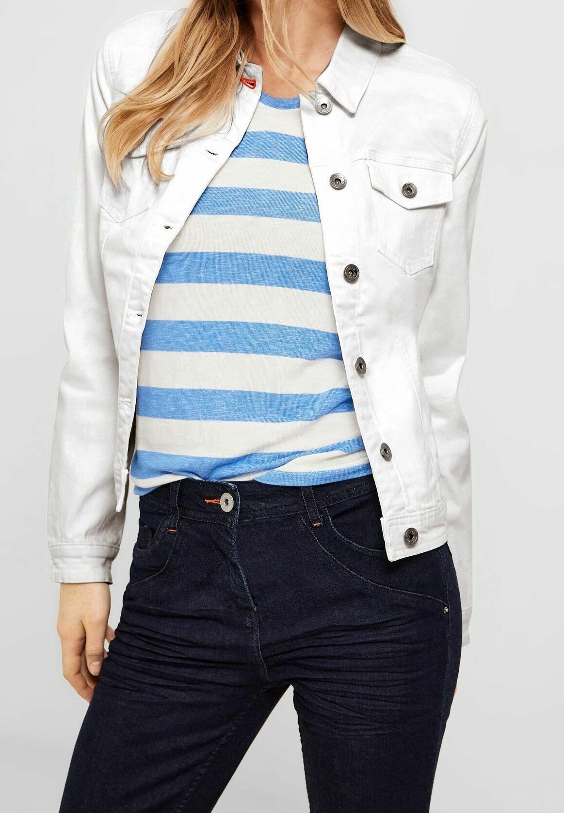 Giacca di jeans Cecil - bianca
