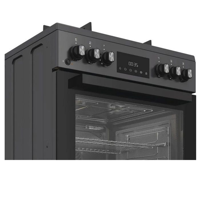 Fornuis - WHIRLPOOL - W6G8LCSWA - 72L Oven - 4 Gasbranders (Triple Crown) - Katalytische Reiniging