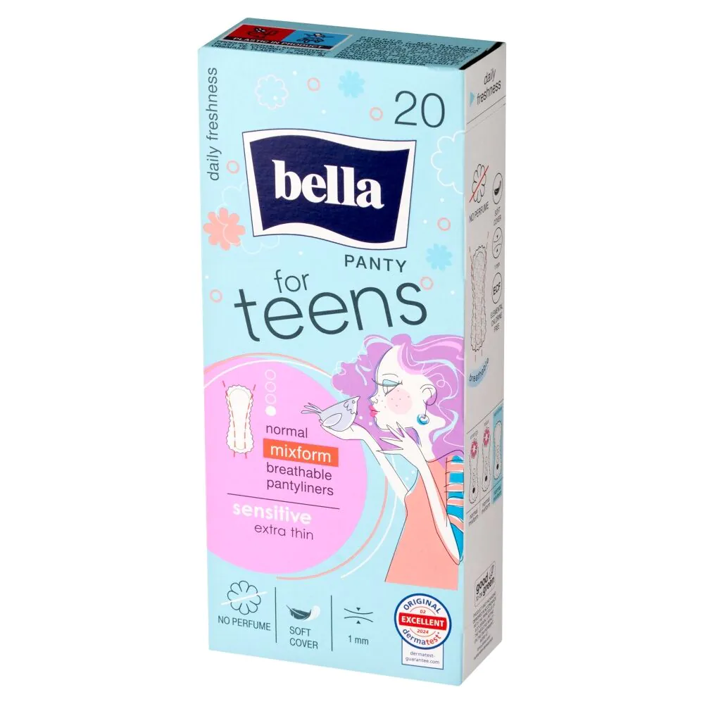 Bella For Teens Wkładki Higieniczne Sensitive