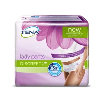 TENA Tena Silhouette Blanc L 5 Stück saugfähige Slips Größe L