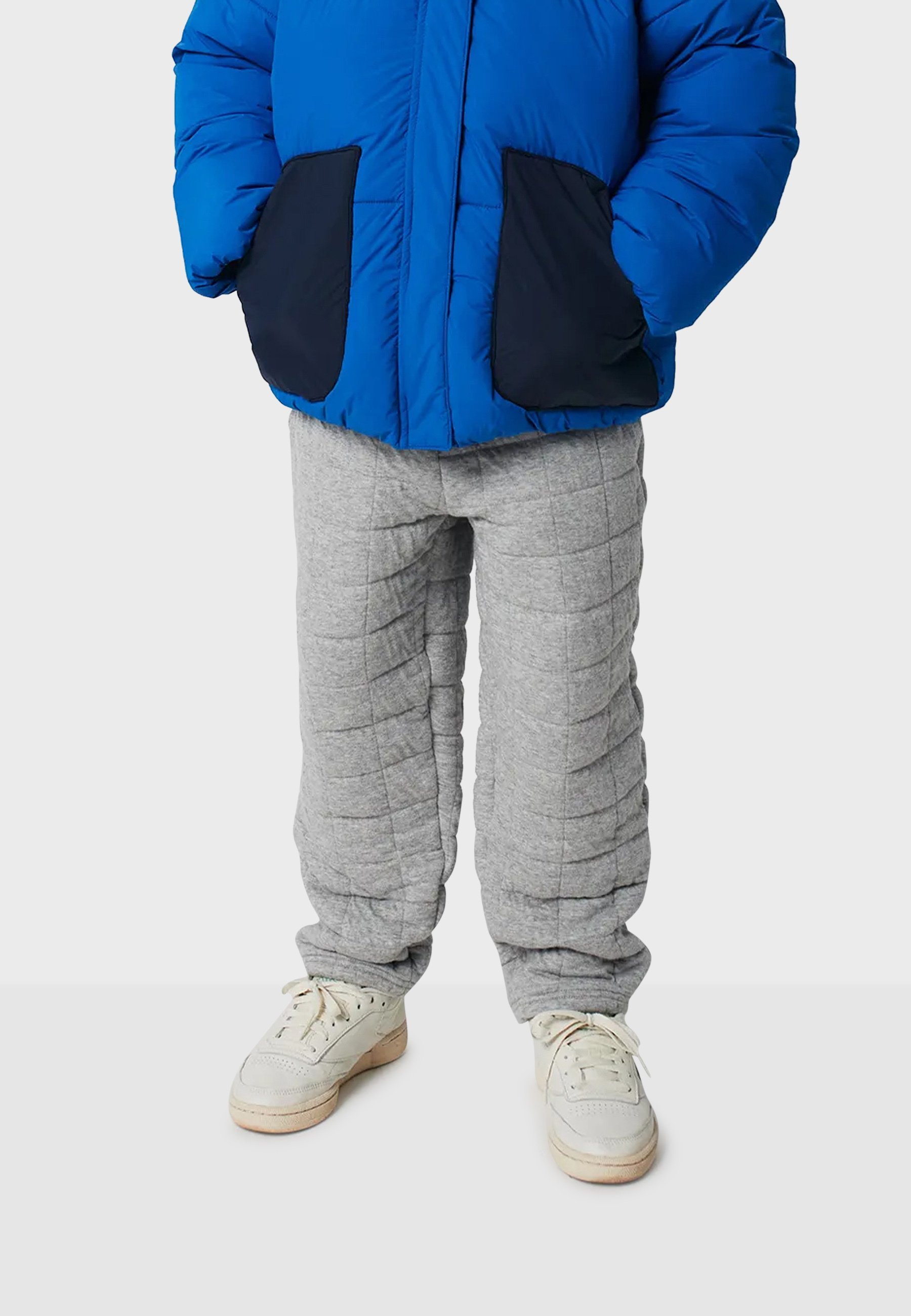 Bobo Choses JOGGING MATELASSÉ UNISEXE - Bas de survêtement - gris chiné