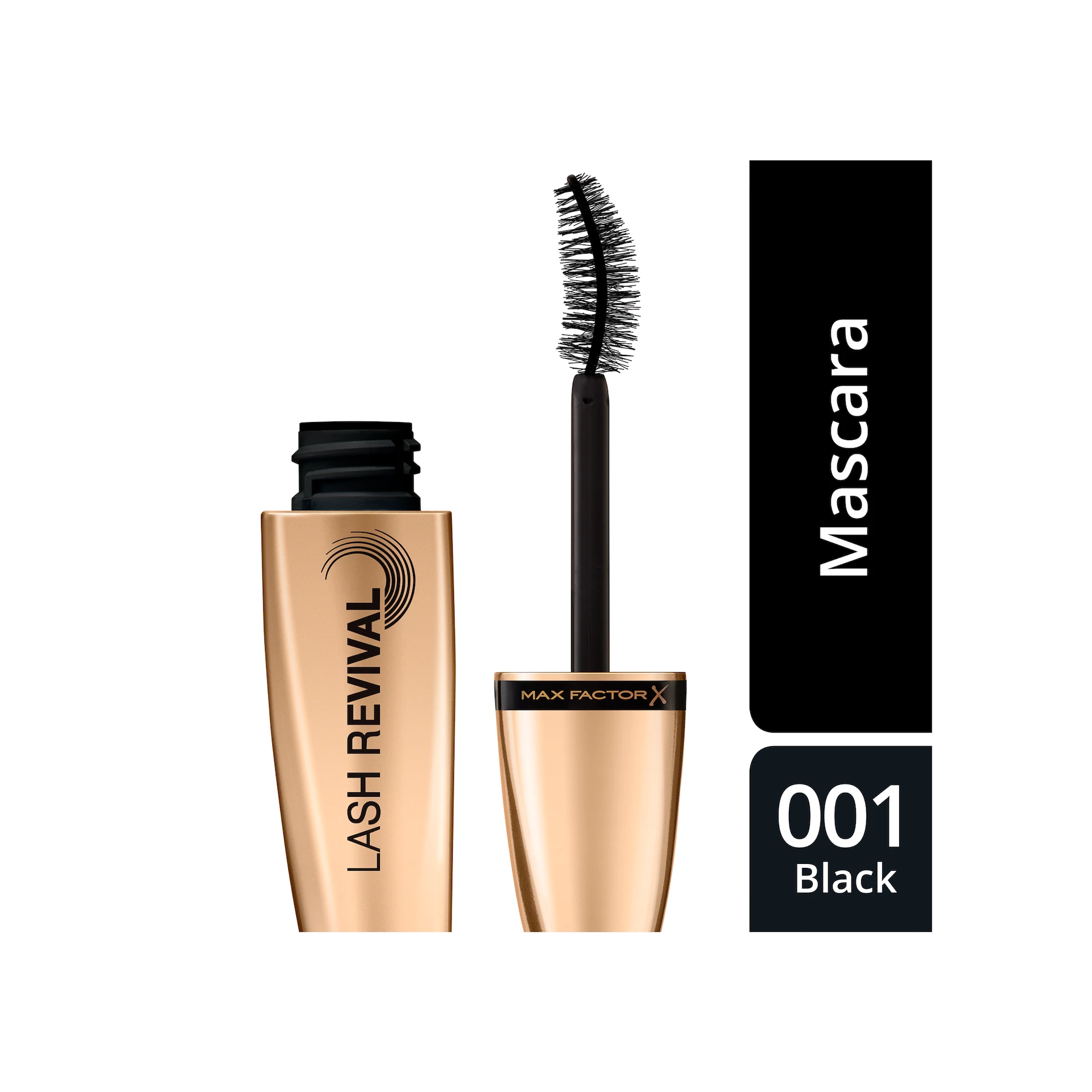 Blakstienų tušas „Lash Revival“ 001, juodas – „Max Factor“