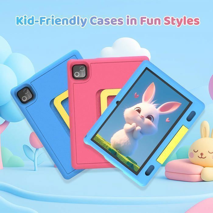 Tablette enfant - KOTSREN - 10.1'' Octa Core - 20Go RAM - 128Go ROM - Android 15