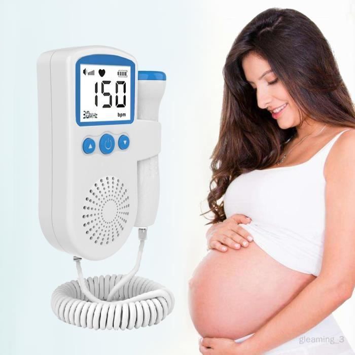 Moniteur De Fréquence Fœtale Doppler à Domicile - Bleu Bébé Bleu