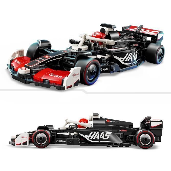 LEGO Speed Champions 77250 Auto di Formula 1 MoneyGram Haas Team VF-24 - Giocattolo per bambini dai 10 anni in su