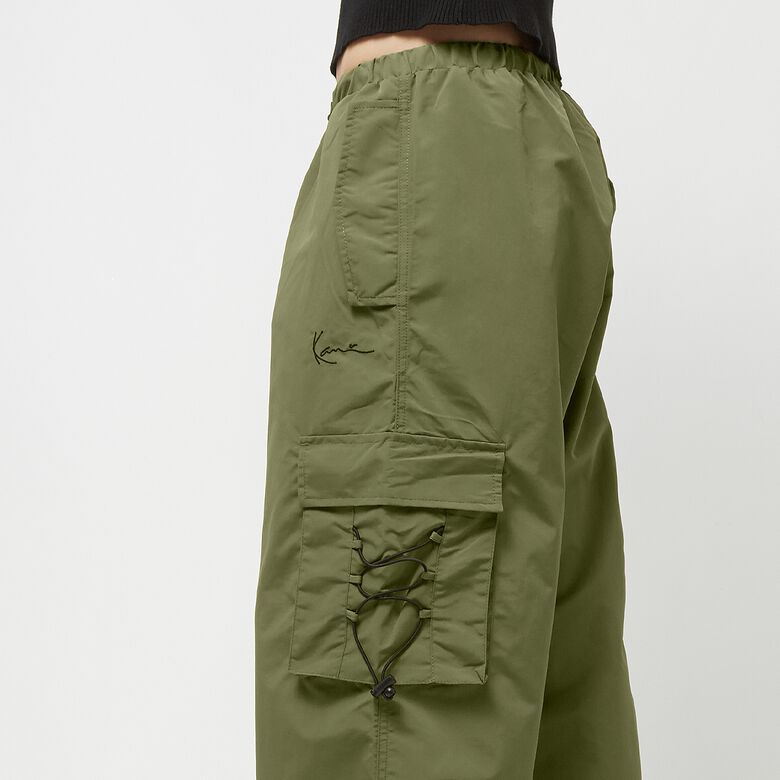Pantalon parachute large à petite signature