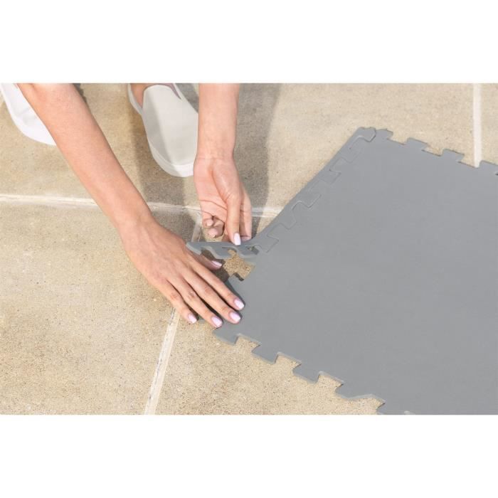 BESTWAY - Alfombrilla para spas Lay-Z-Spa® cuadrados o redondos, 196 x 196 cm