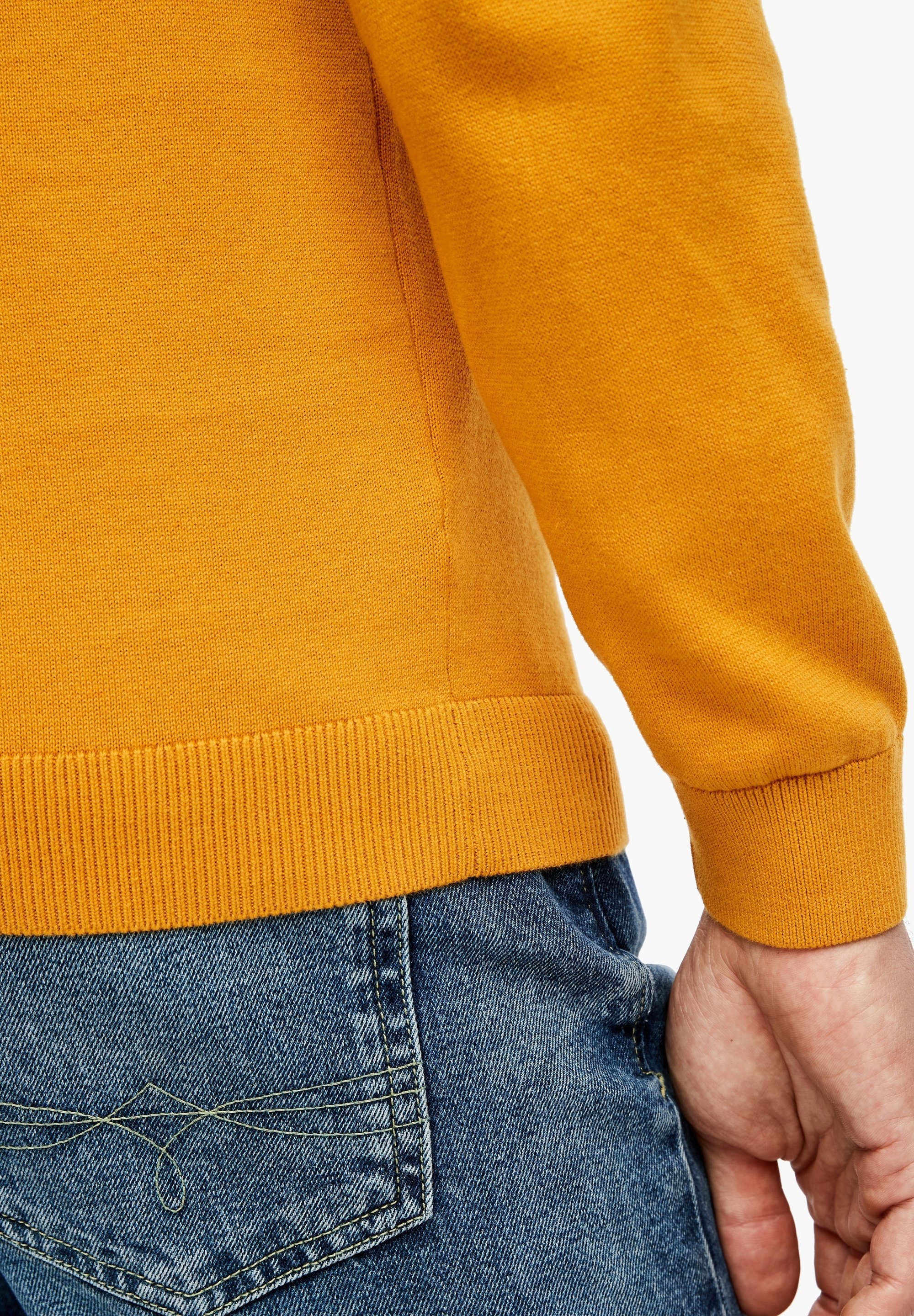 s.Oliver Jumper - ciemnożółty
