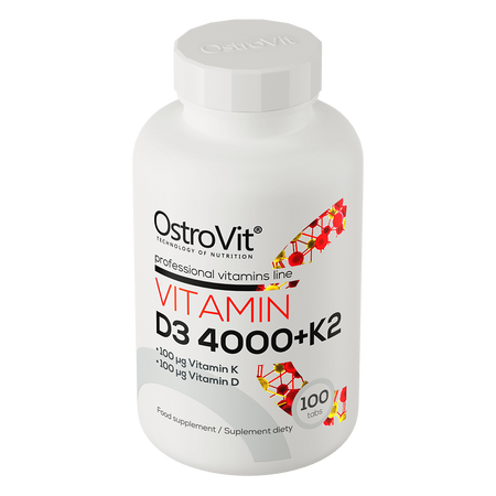 OstroVit Vitamin D3 4000 IE + K2