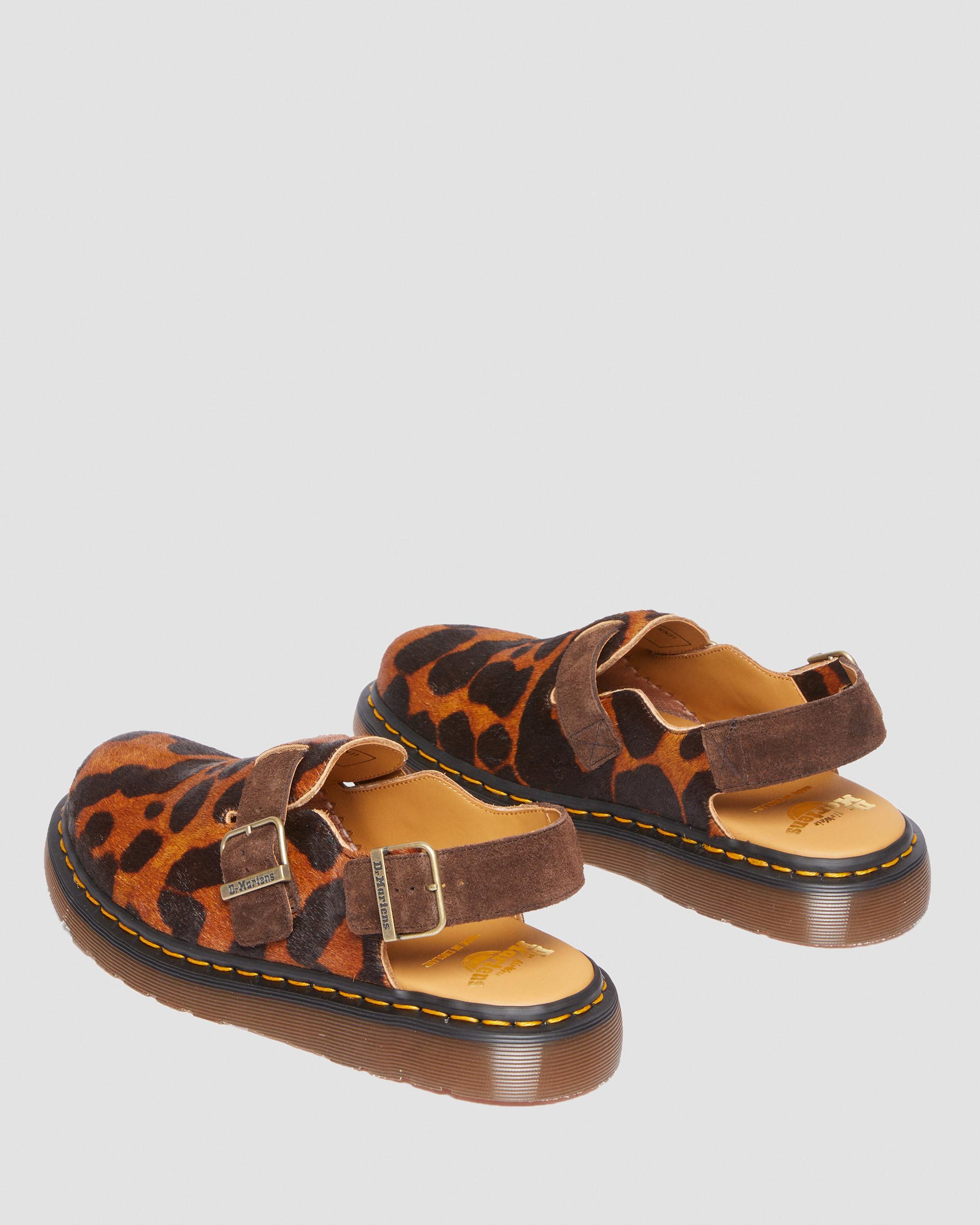 Jorge Made in England Hair On Slingback Mule