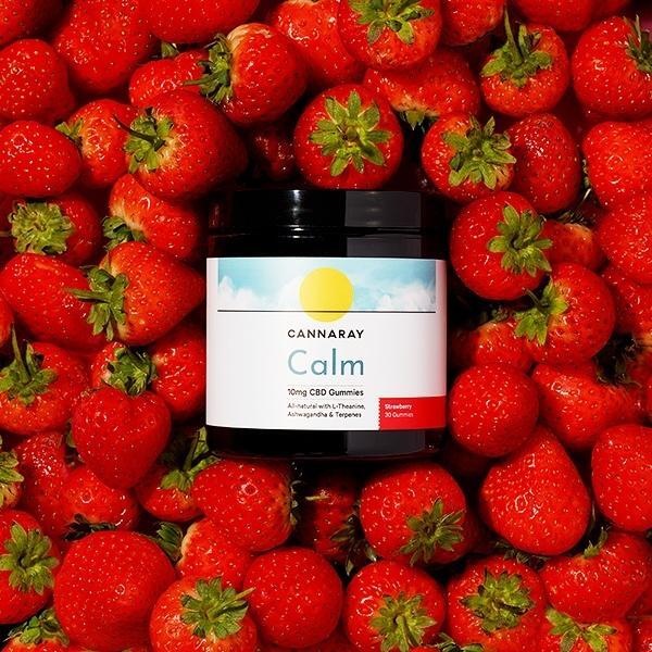 Cannaray Calm 10 mg CBD-Gummibärchen (30 Stück) – Erdbeere | Gesundheit | Superdrug