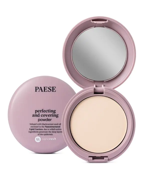 Paese Nanorevit Upiększająco-kryjący puder do twarzy, 02 Porcelain