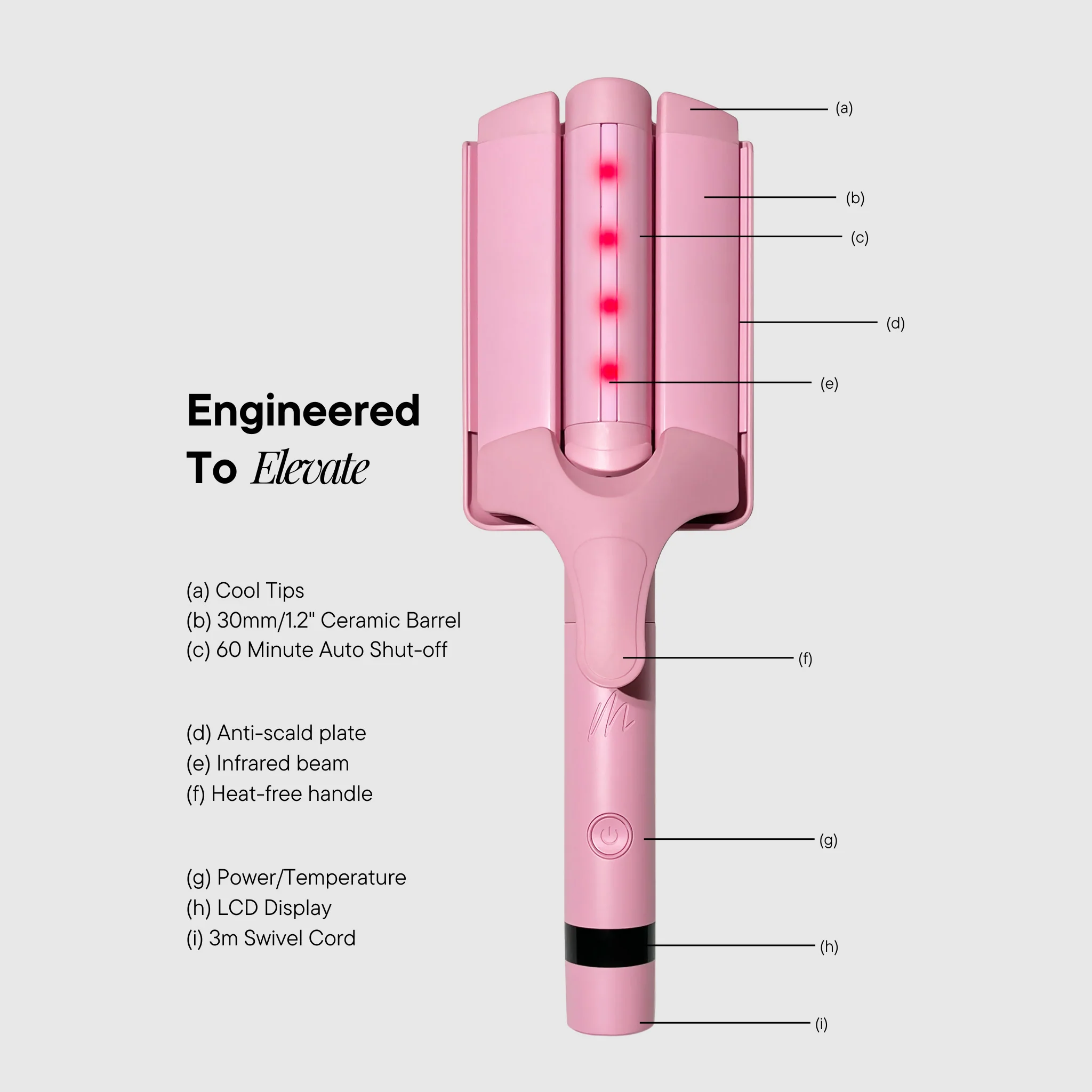Hair Tools M Infrared Waver - Piastra Capelli