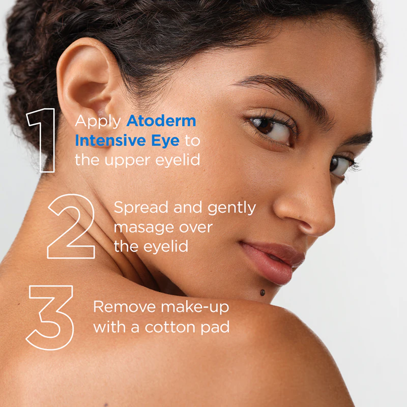 Bioderma Atoderm Intensive Eye upokojujúca starostlivosť pre podráždené očné viečka