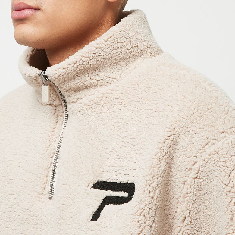 Maglione Defoe Teddy con mezza zip