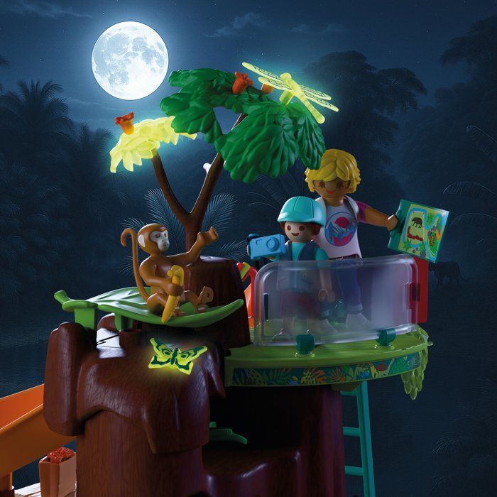 Playmobil 72071 Zoológico: En el corazón de la selva