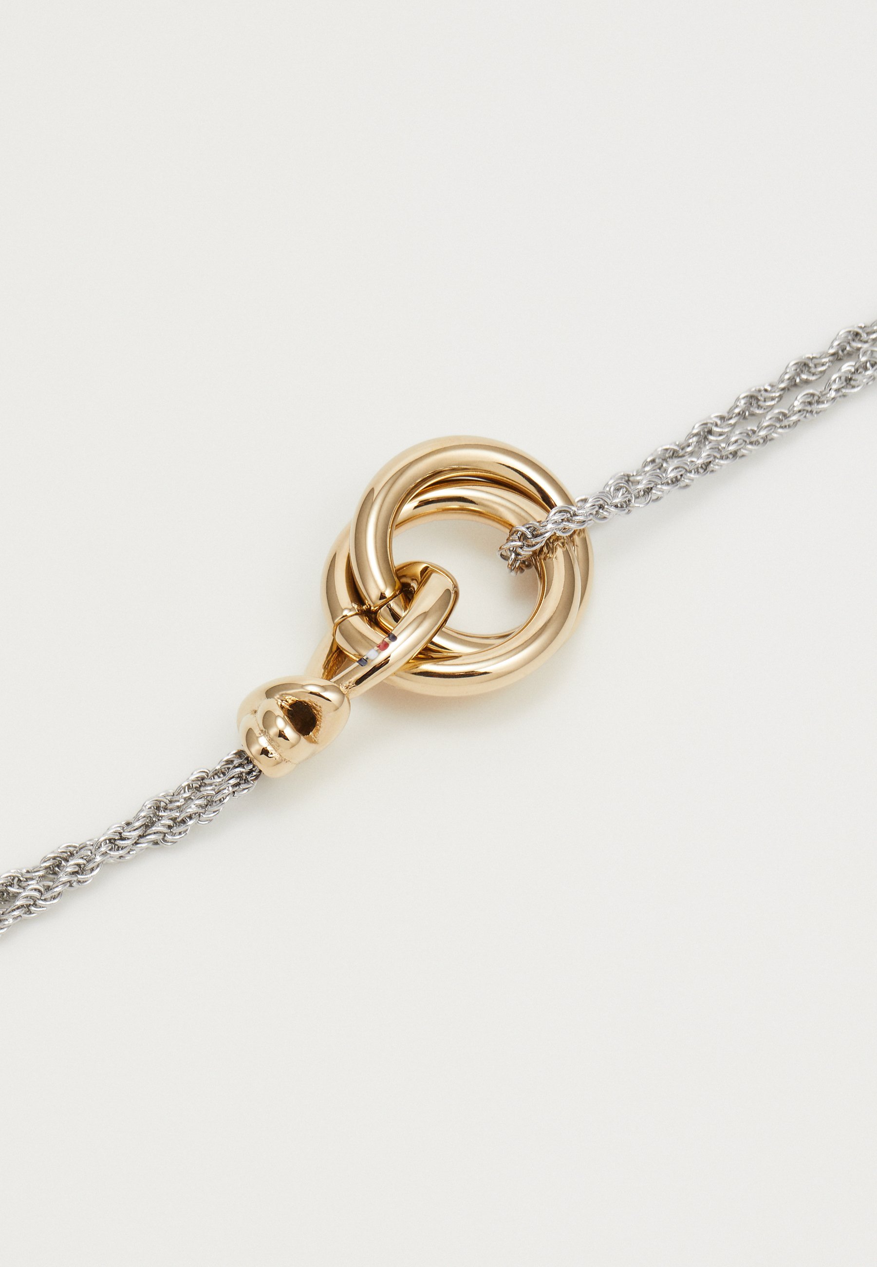 Tommy Hilfiger NAUTICAL KNOT - Halskette - silberfarben/goldfarben