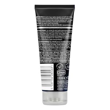 John Frieda Overnight Miracles vlasová maska bez oplachování, vyživující a regenerační, 100 ml