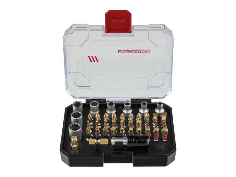 PARKSIDE PERFORMANCE® torsjonsbitsett (smurt) PBSP 2 D4 dobbelt torsjonsbitsett